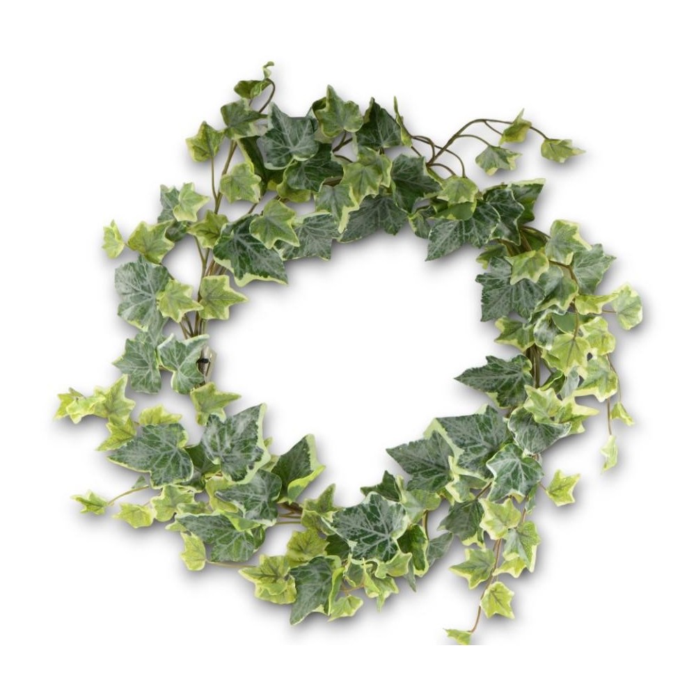 CORONA EDERA 40CM VARIEGATO